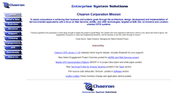 Desktop Screenshot of chaeron.com